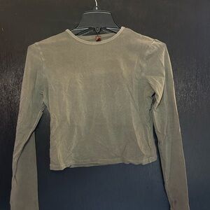 SKIMS Fits Everybody Brown Long Sleeve